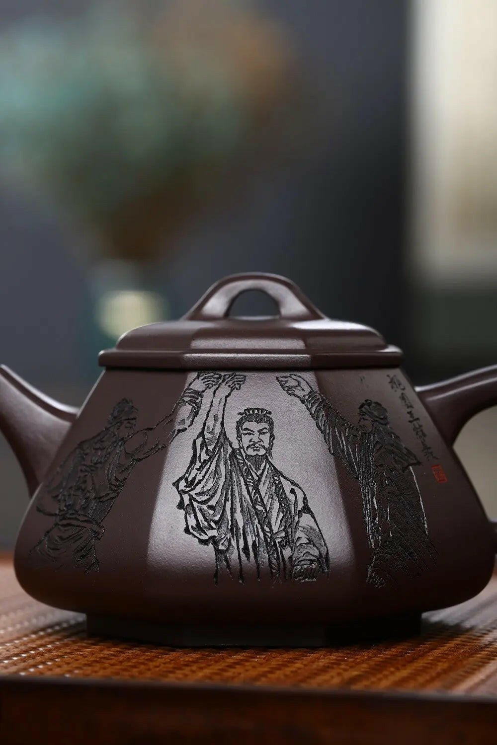 Tao Yuan San Jie Yi 300cc - Yixing Handmade Teapot - zycs_China - tea - teapot