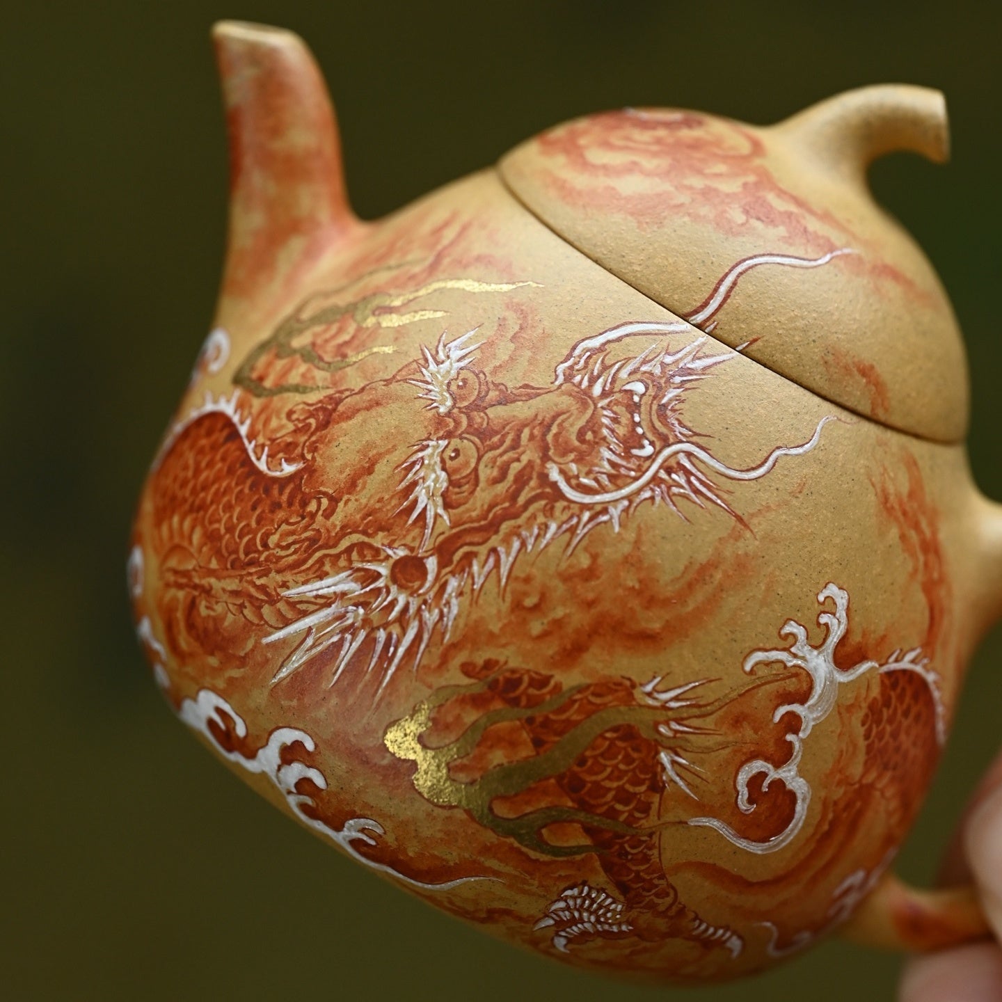 Teng Long Si Hai 150cc - Yixing Handmade Teapot 江苏宜兴