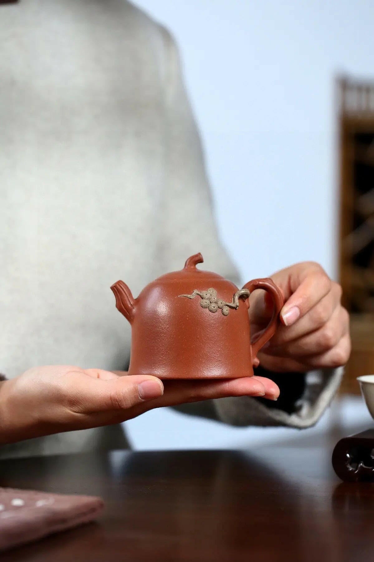 Ting Song 180cc - Yixing Handmade Teapot - zycs_China