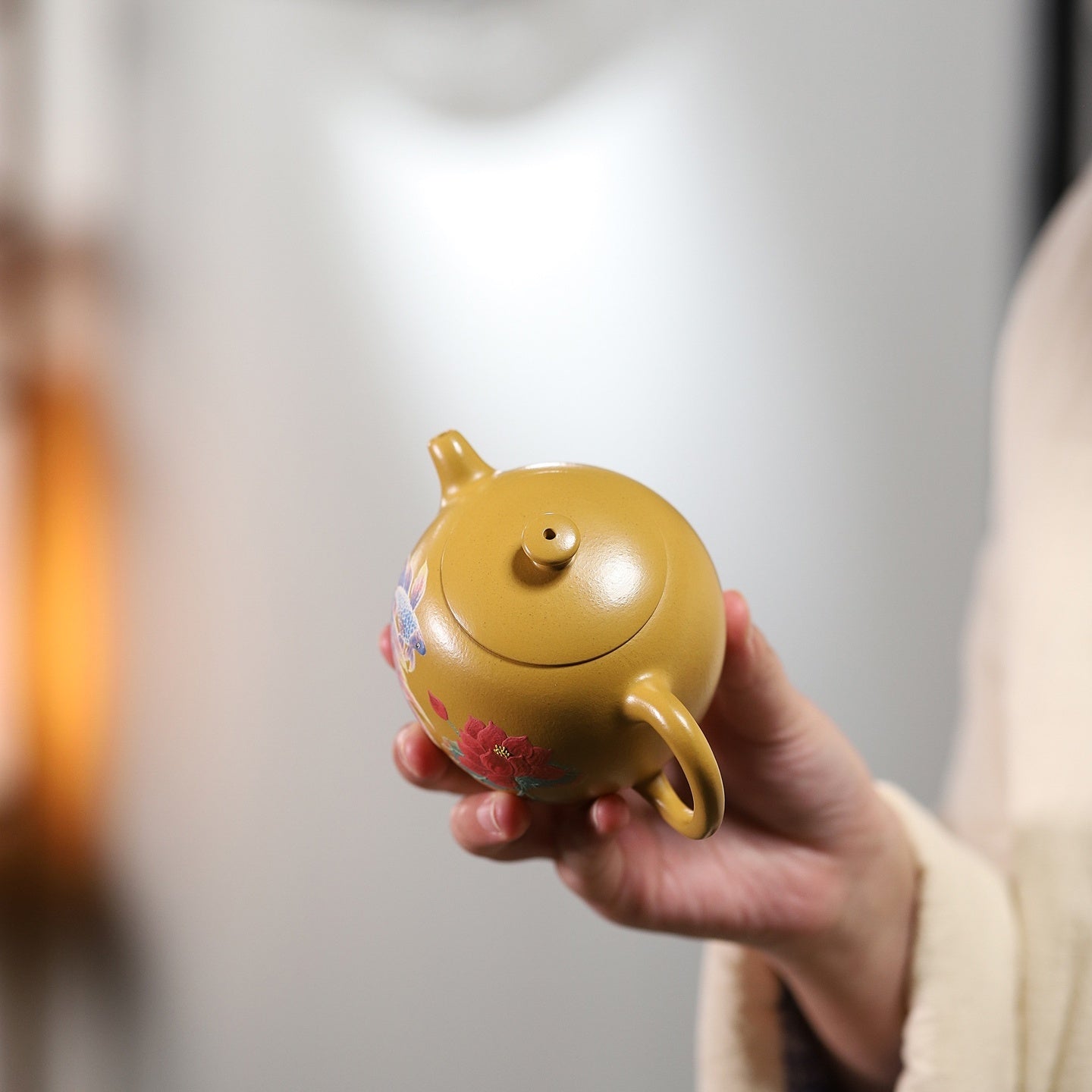 Ting Ting Yu Li 230cc - Yixing Handmade Teapot - zycs_China