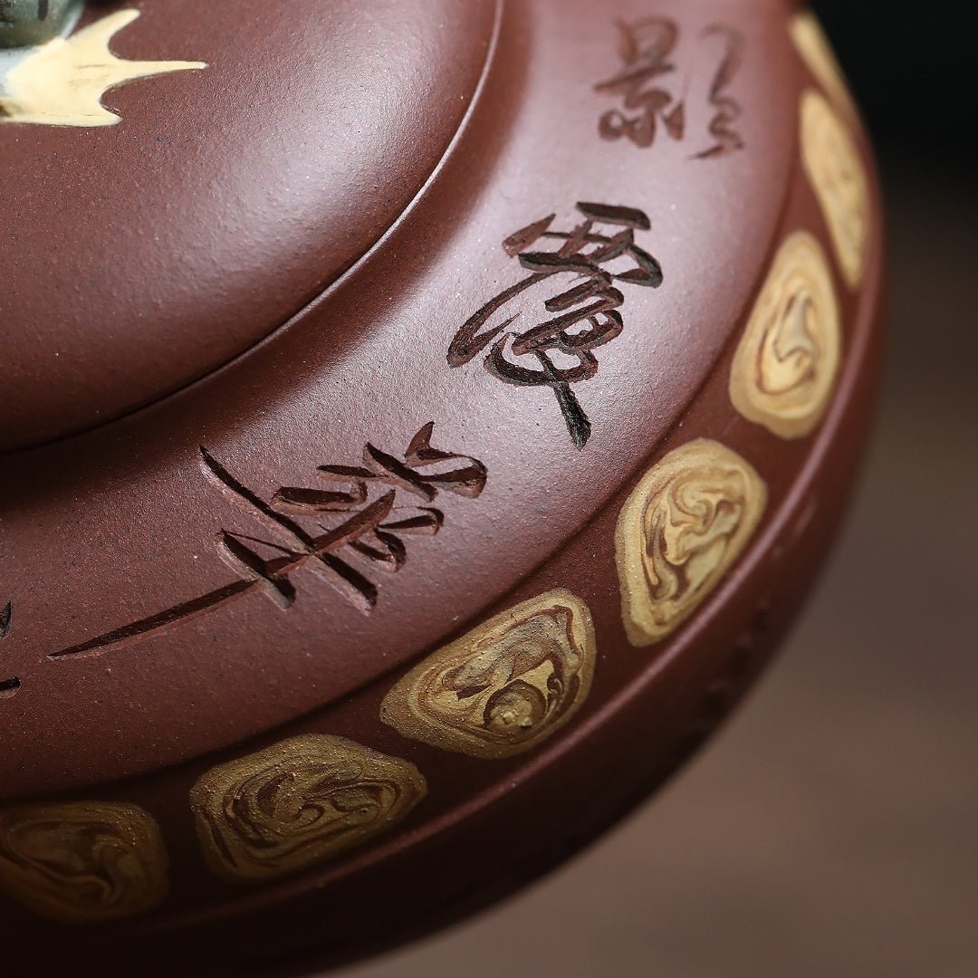 Ting Yu 180cc - Yixing Handmade Teapot - zycs_China