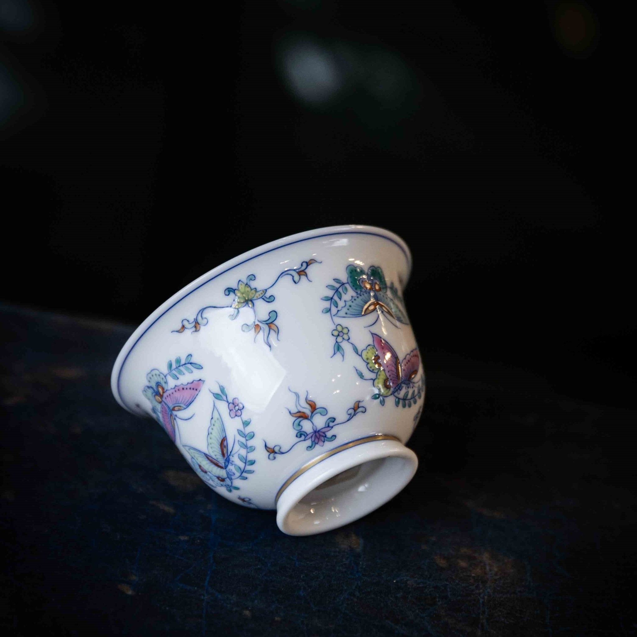 Tuan Die 120cc - Jing De Zhen Porcelain Gaiwan - zycs_China