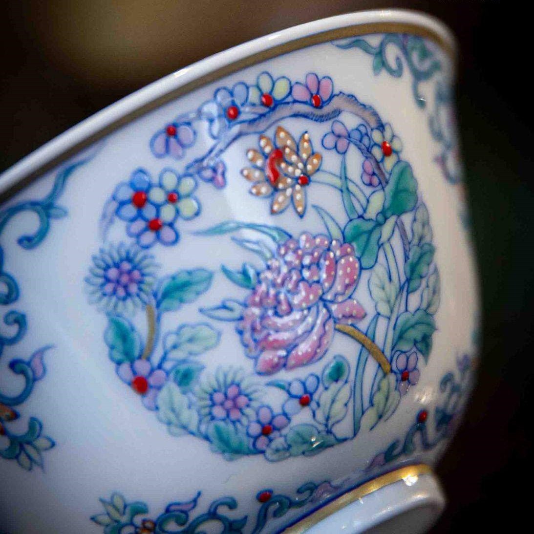 Tuan Hua 110cc - Jing De Zhen Porcelain Teacup - zycs_China