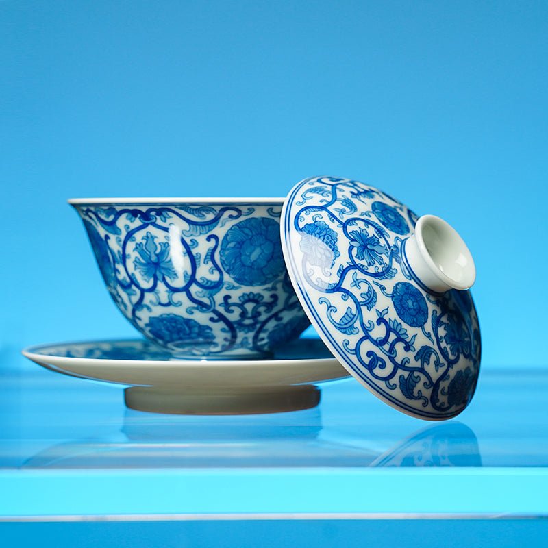 Tuan Hua 130cc - Jing De Zhen Porcelain Gaiwan - zycs_China