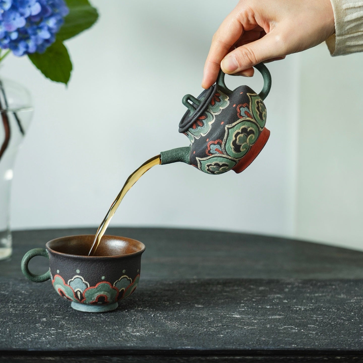 Tuan Hua 170cc - Yixing Handmade Teapot 江苏宜兴