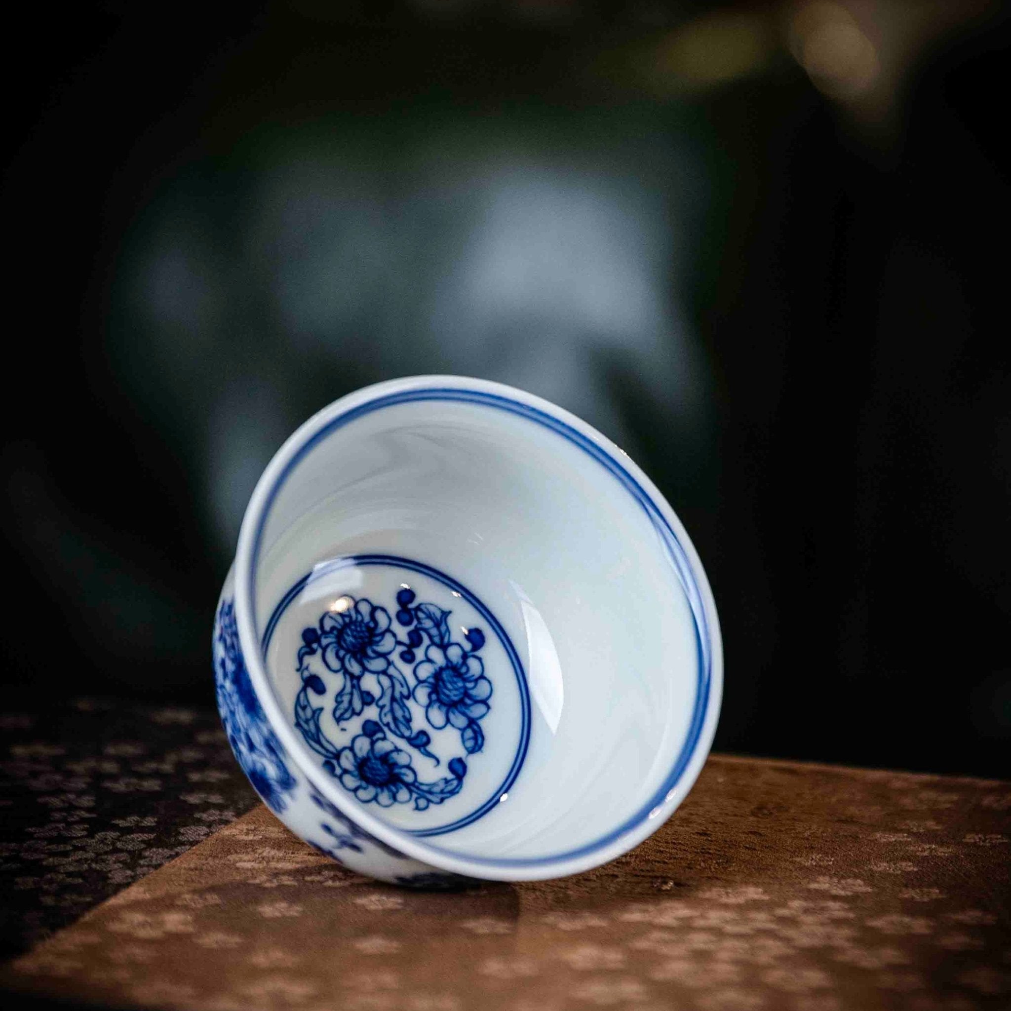 Tuan Ju Chan Zhi 150cc - Jing De Zhen Porcelain Gaiwan - zycs_China