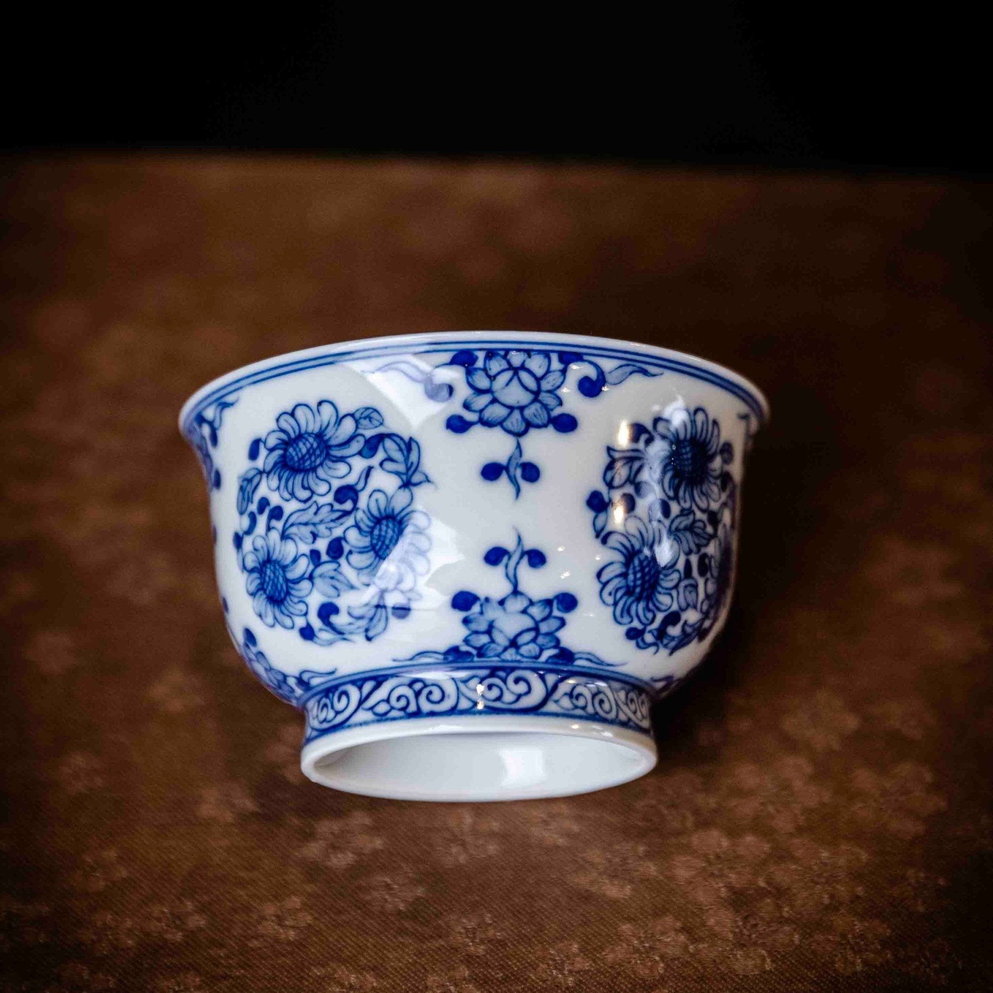 Tuan Ju Chan Zhi 150cc - Jing De Zhen Porcelain Gaiwan - zycs_China