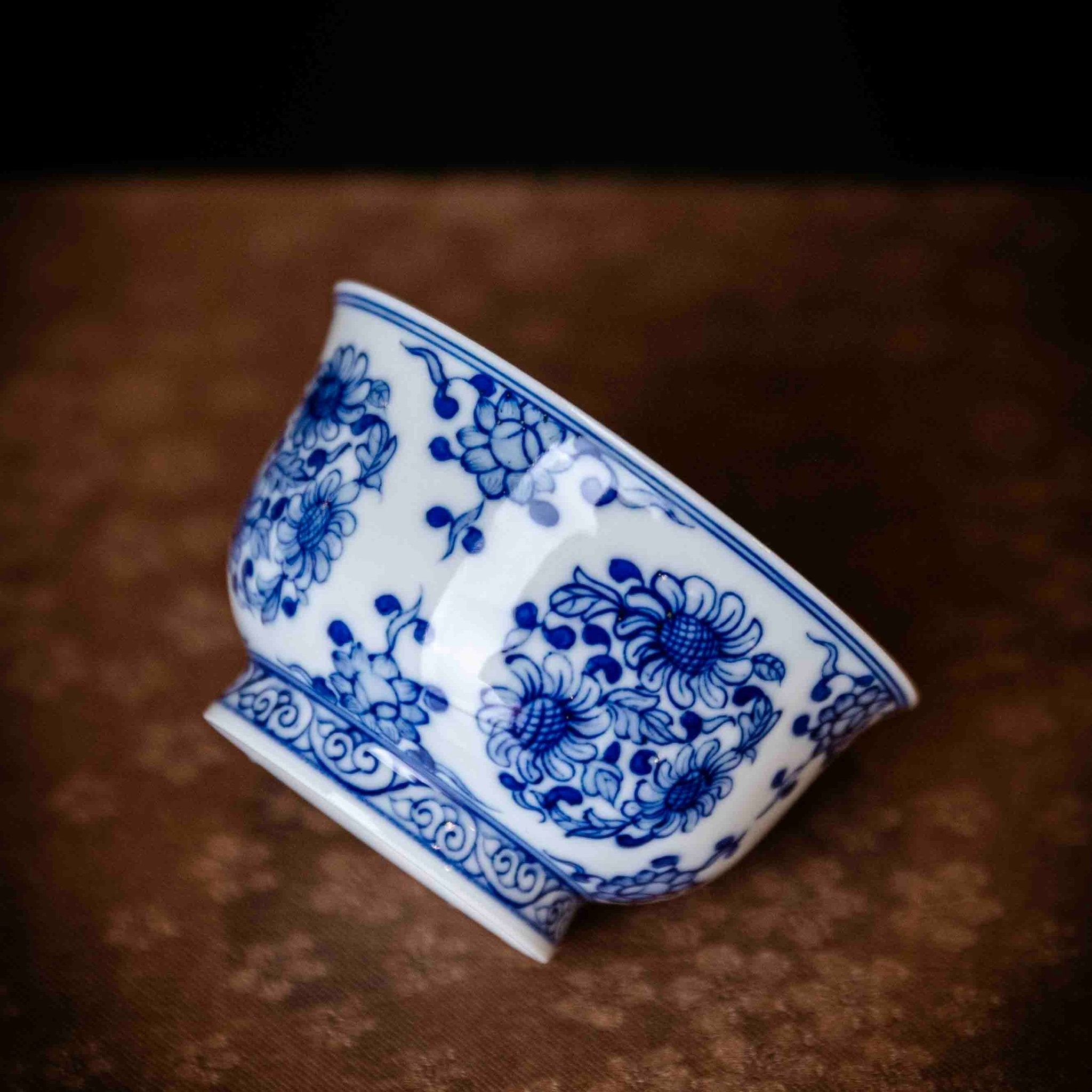 Tuan Ju Chan Zhi 150cc - Jing De Zhen Porcelain Gaiwan - zycs_China