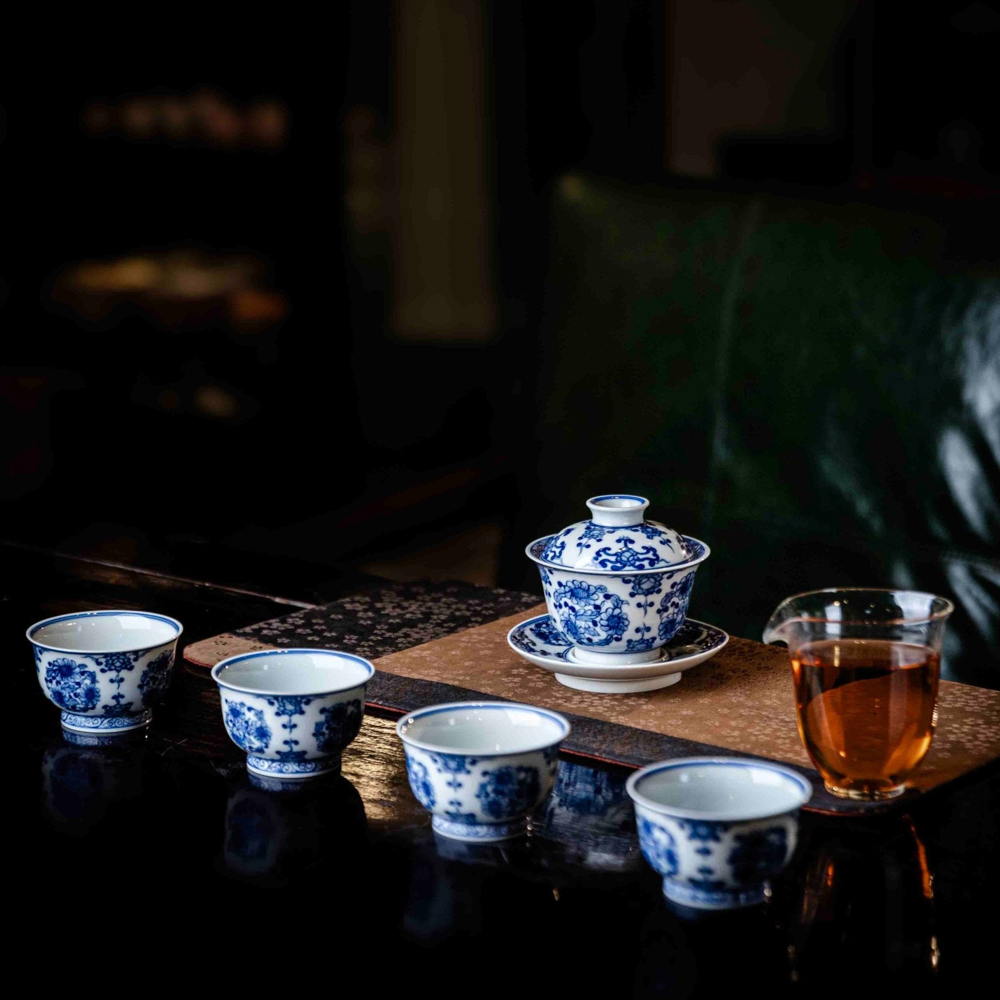 Tuan Ju Chan Zhi 150cc - Jing De Zhen Porcelain Gaiwan - zycs_China