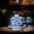 Tuan Ju Chan Zhi 150cc - Jing De Zhen Porcelain Gaiwan - zycs_China