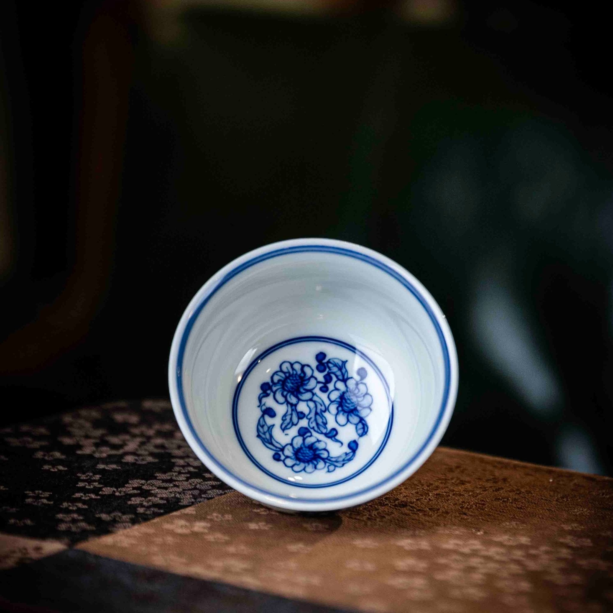 Tuan Ju Chan Zhi 150cc - Jing De Zhen Porcelain Gaiwan - zycs_China