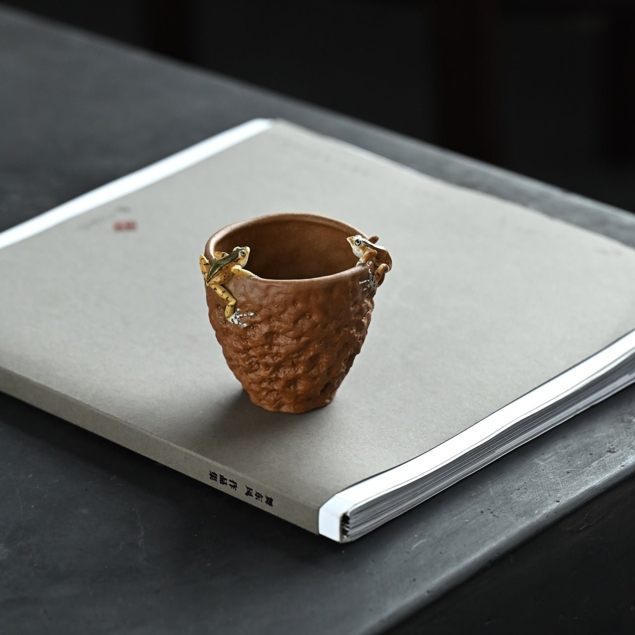 Wa Qu Zhu Ren Bei 110cc - Yixing Handmade Teacup - zycs_China