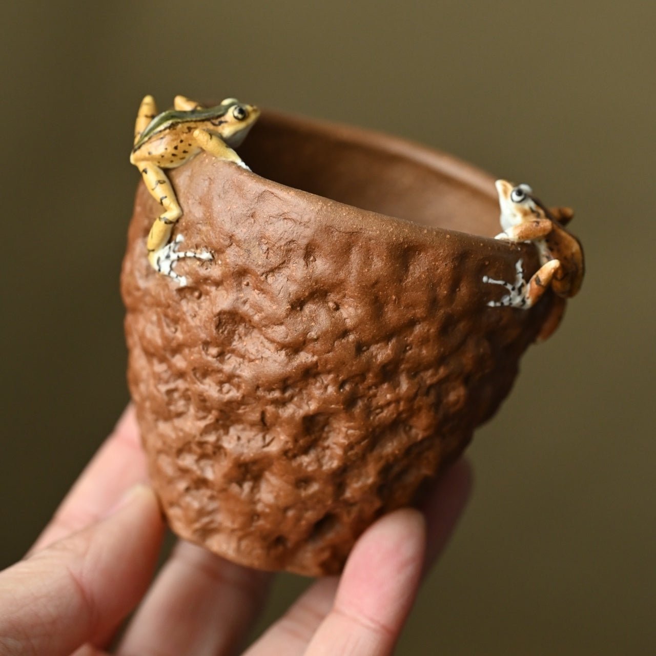 Wa Qu Zhu Ren Bei 110cc - Yixing Handmade Teacup - zycs_China