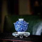 Wan Hua 110cc - Jing De Zhen Porcelain Gaiwan - zycs_China