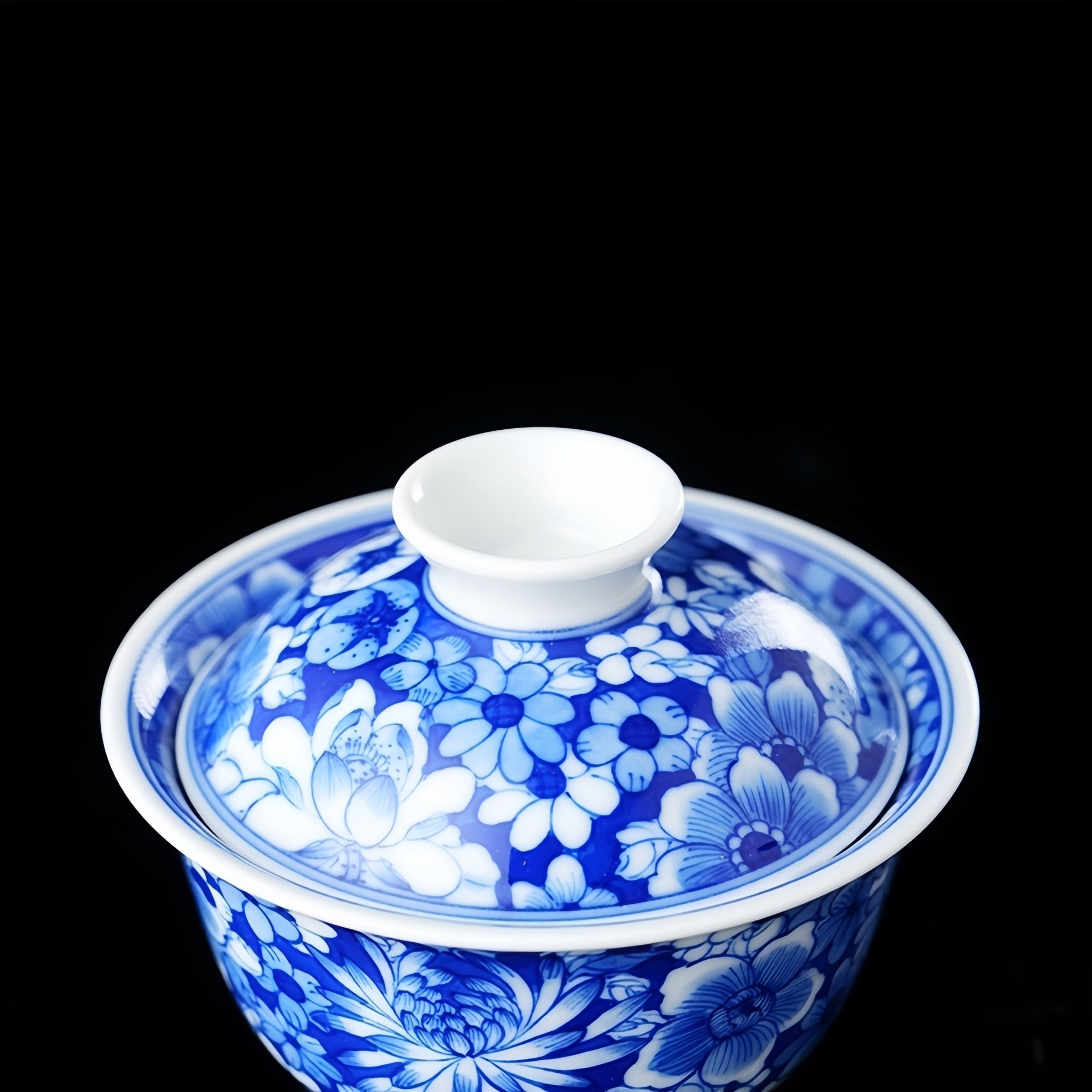 Wan Hua 110cc - Jing De Zhen Porcelain Gaiwan - zycs_China