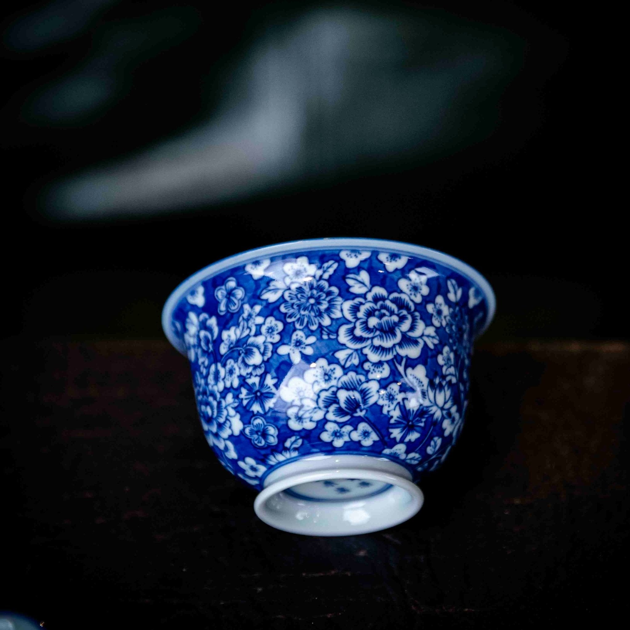Wan Hua 110cc - Jing De Zhen Porcelain Gaiwan - zycs_China