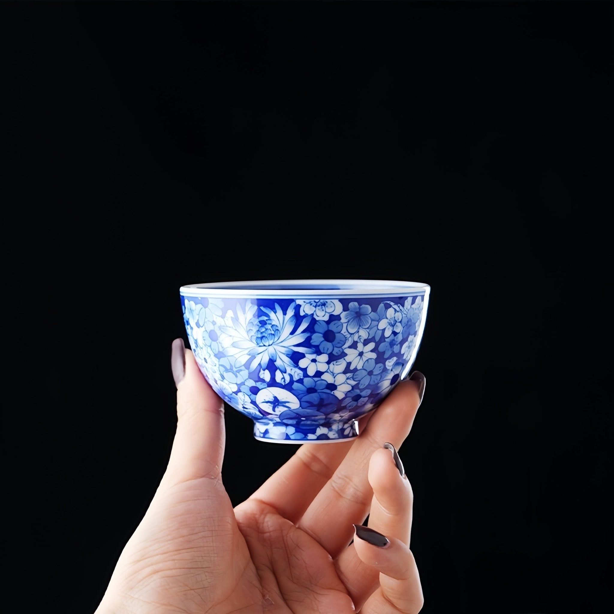 Wan Hua 120cc - Jing De Zhen Porcelain Teacup - zycs_China