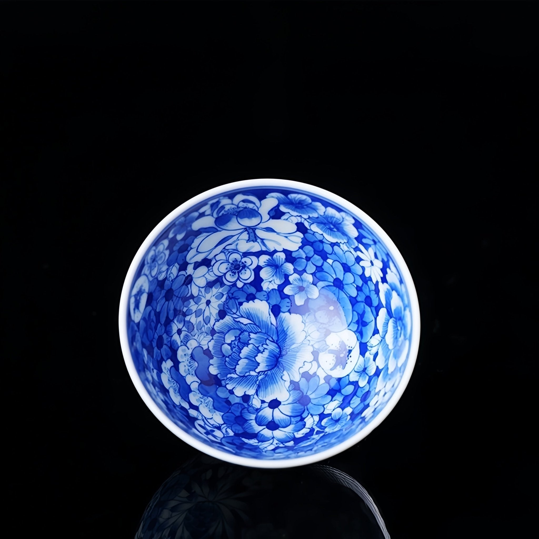 Wan Hua 120cc - Jing De Zhen Porcelain Teacup - zycs_China