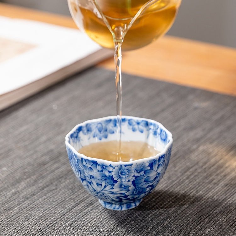 Wan Hua 130cc - Jing De Zhen Porcelain Gaiwan - zycs_China