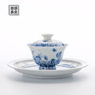 Wan Hua 130cc - Jing De Zhen Porcelain Gaiwan zycschina