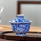 Wan Hua 130cc - Jing De Zhen Porcelain Gaiwan - zycs_China