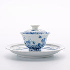Wan Hua 130cc - Jing De Zhen Porcelain Gaiwan - zycs_China