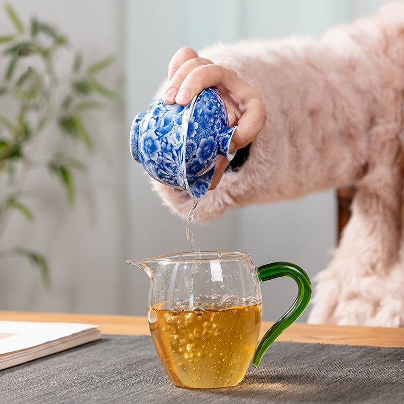 Wan Hua 130cc - Jing De Zhen Porcelain Gaiwan - zycs_China