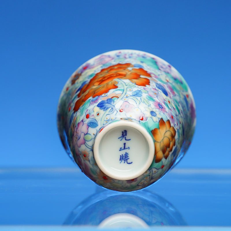 Wan Hua 135cc - Jing De Zhen Porcelain Gaiwan - zycs_China