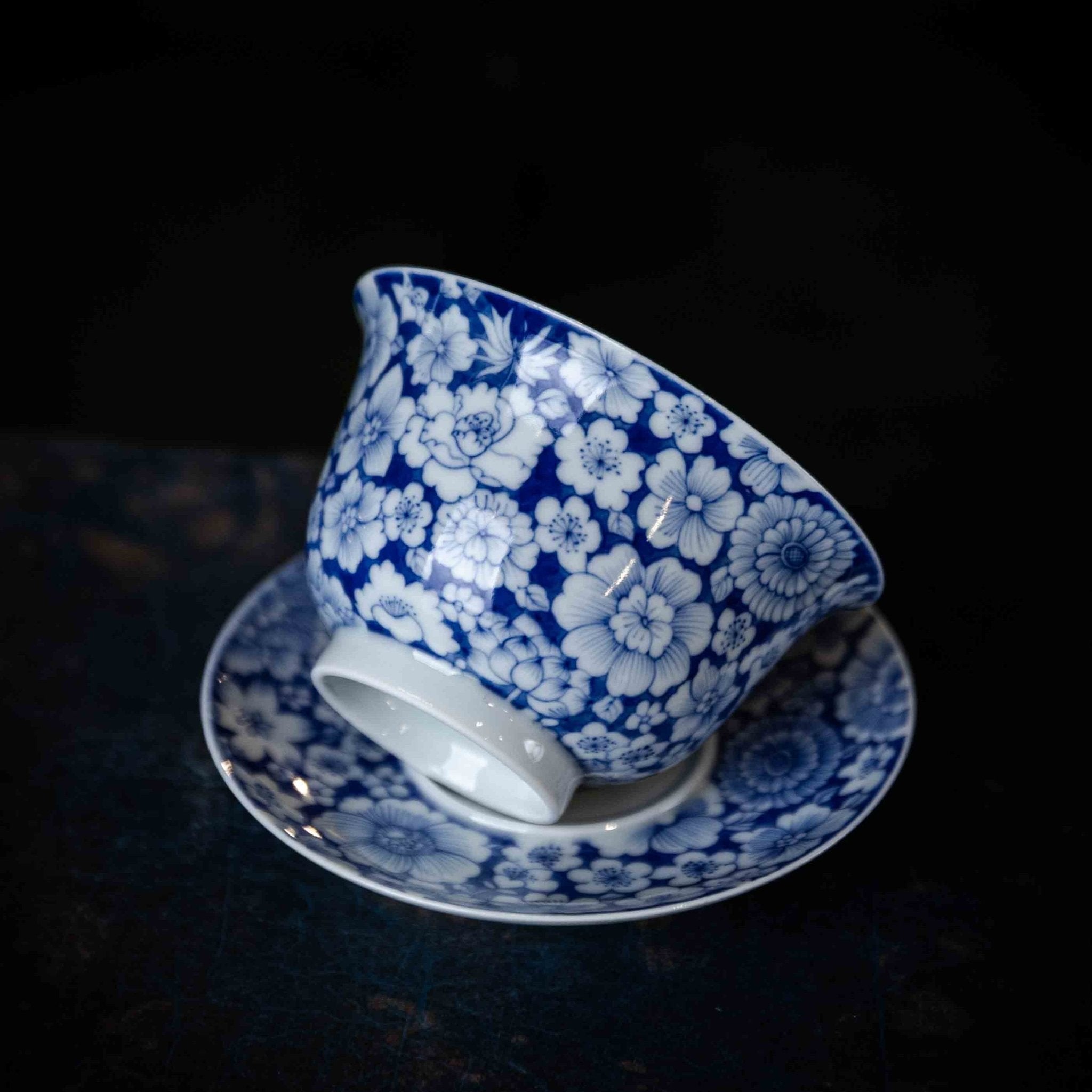 Wan Hua 160cc - Jing De Zhen Porcelain Gaiwan - zycs_China
