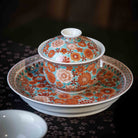 Wan Hua 170cc - Jing De Zhen Porcelain Gaiwan - zycs_China