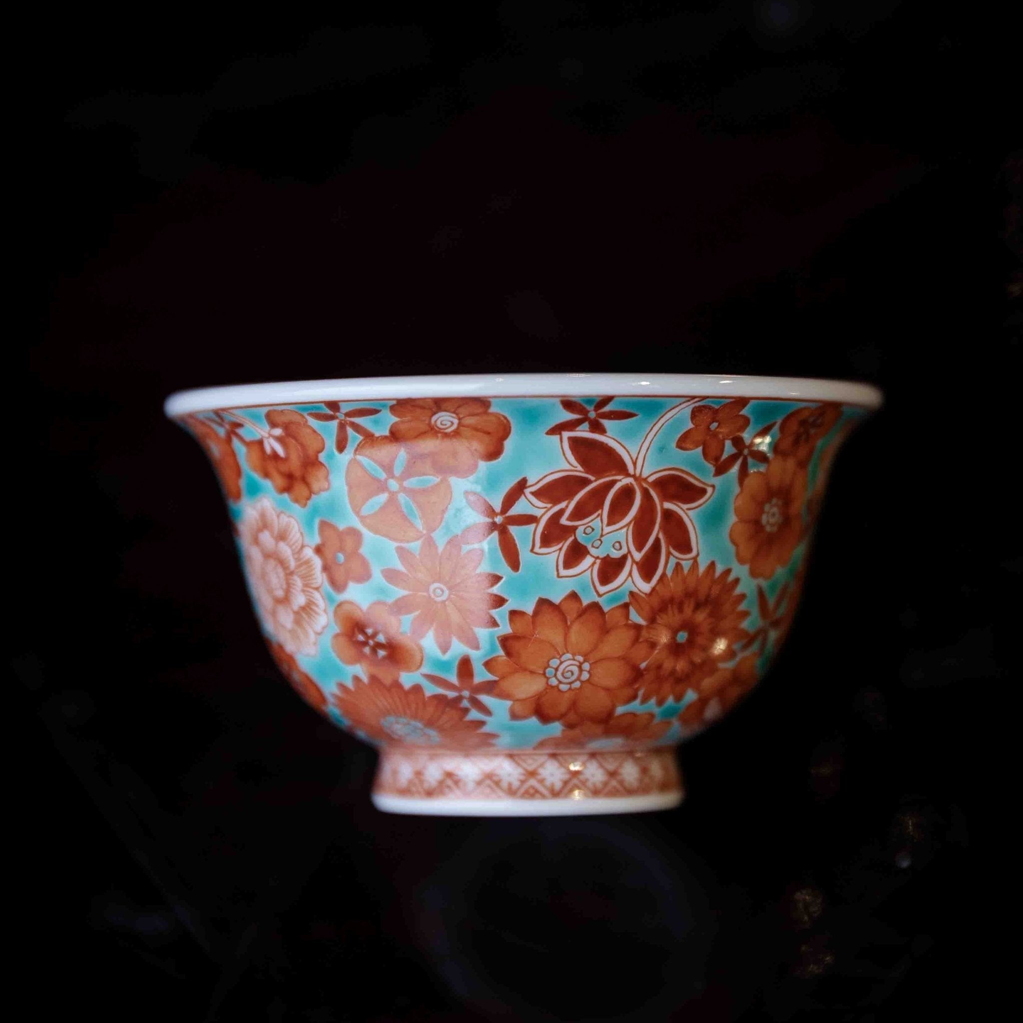 Wan Hua 170cc - Jing De Zhen Porcelain Gaiwan - zycs_China