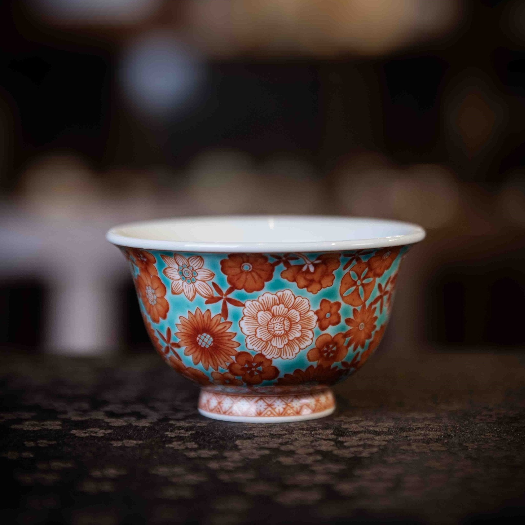 Wan Hua 170cc - Jing De Zhen Porcelain Gaiwan - zycs_China
