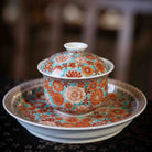 Wan Hua 170cc - Jing De Zhen Porcelain Gaiwan - zycs_China