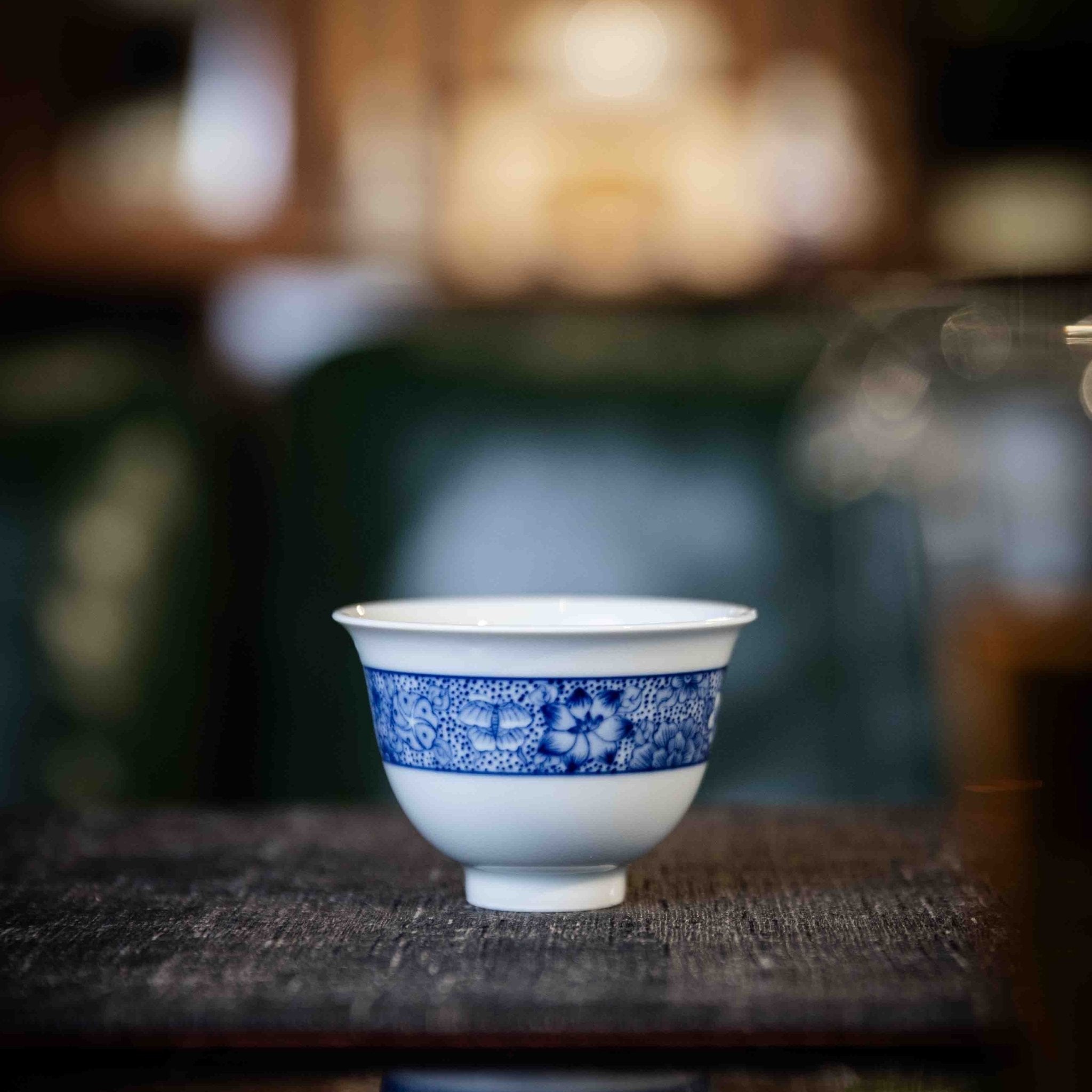 Wan Hua 170cc - Jing De Zhen Porcelain Gaiwan - zycs_China