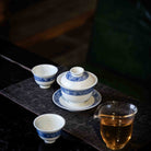 Wan Hua 170cc - Jing De Zhen Porcelain Gaiwan - zycs_China