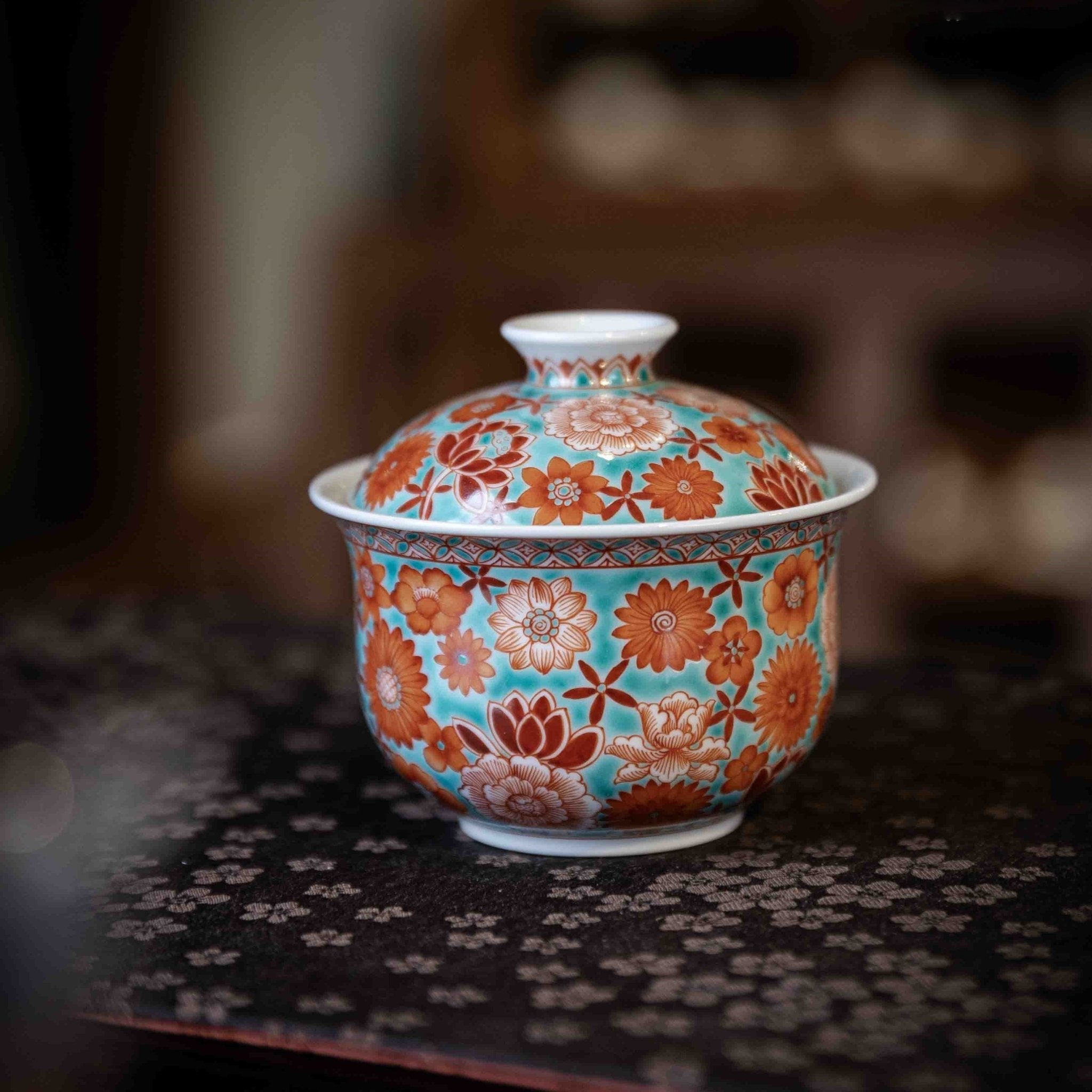 Wan Hua 170cc - Jing De Zhen Porcelain Gaiwan - zycs_China