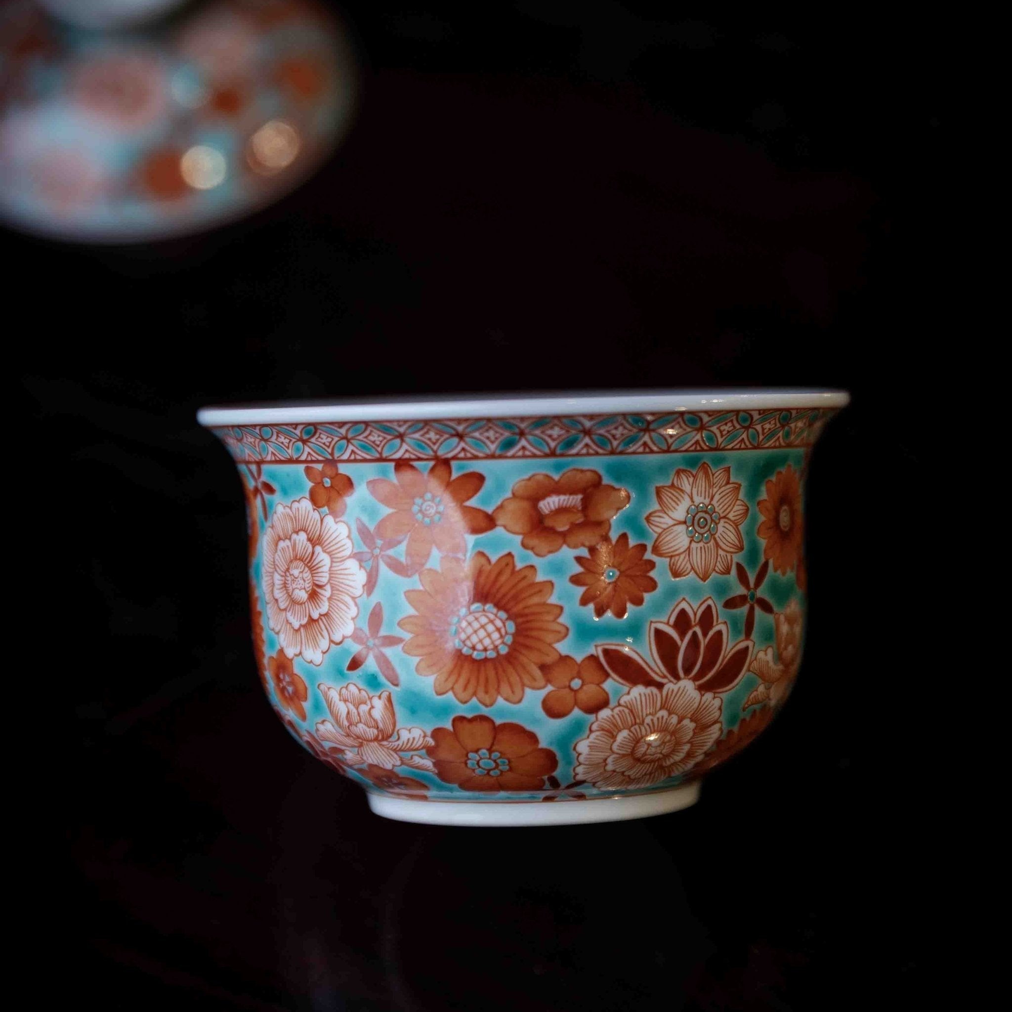 Wan Hua 170cc - Jing De Zhen Porcelain Gaiwan - zycs_China