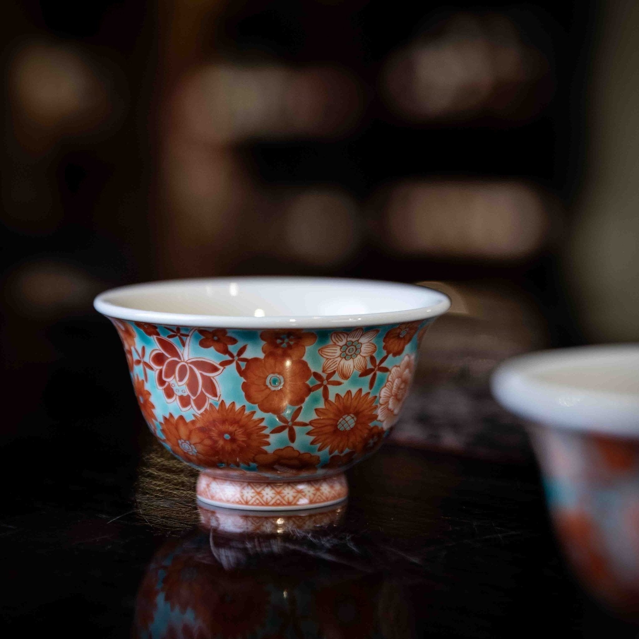 Wan Hua 170cc - Jing De Zhen Porcelain Gaiwan - zycs_China