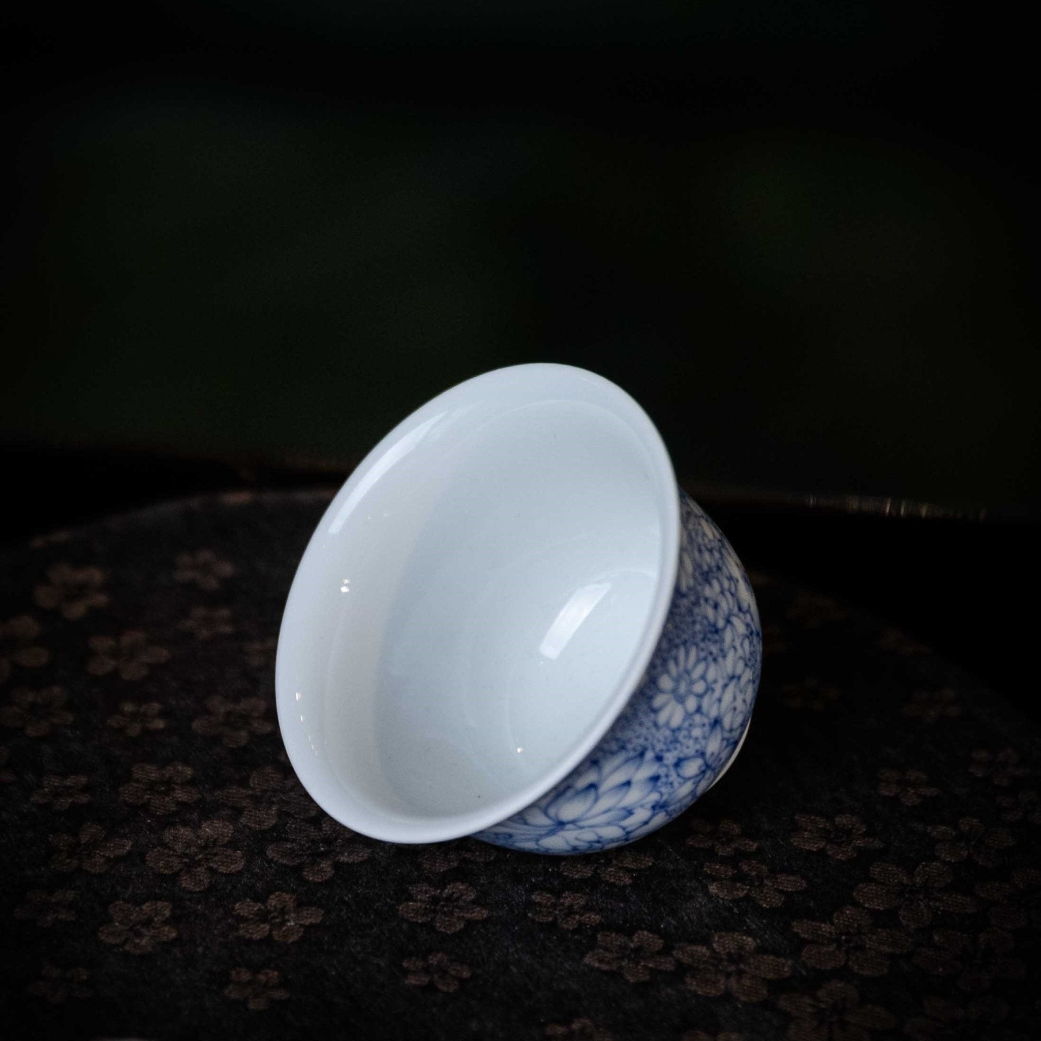Wan Hua 50cc - Jing De Zhen Porcelain Gaiwan - zycs_China
