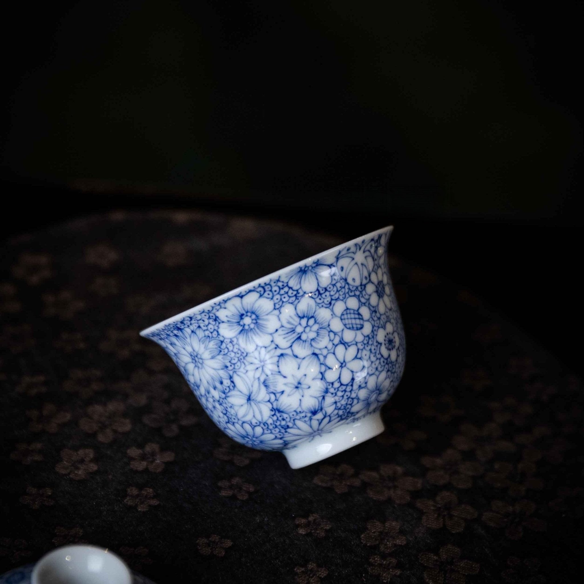 Wan Hua 50cc - Jing De Zhen Porcelain Gaiwan - zycs_China