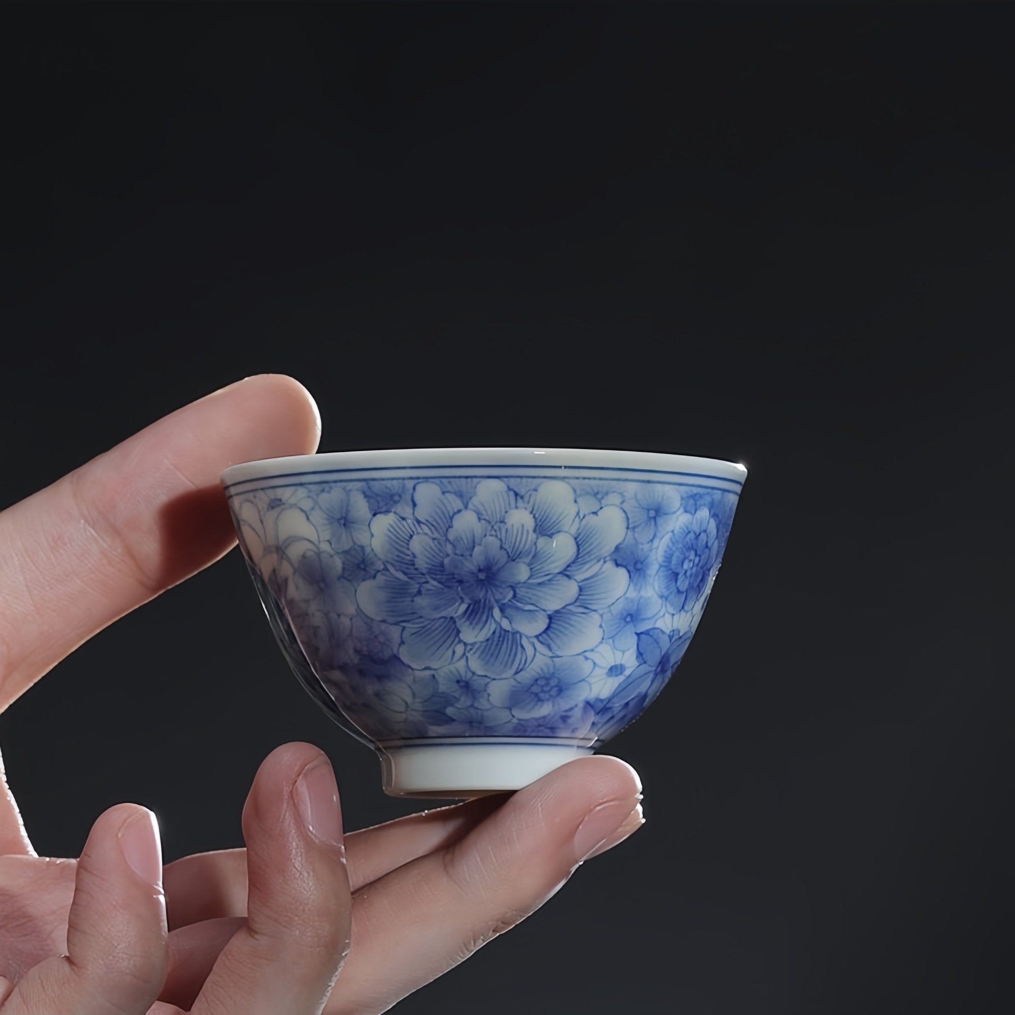 Wan Hua 65cc - Jing De Zhen Porcelain Teacup - zycs_China