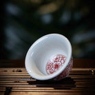 Wan Hua 70cc - Jing De Zhen Porcelain Gaiwan - zycs_China