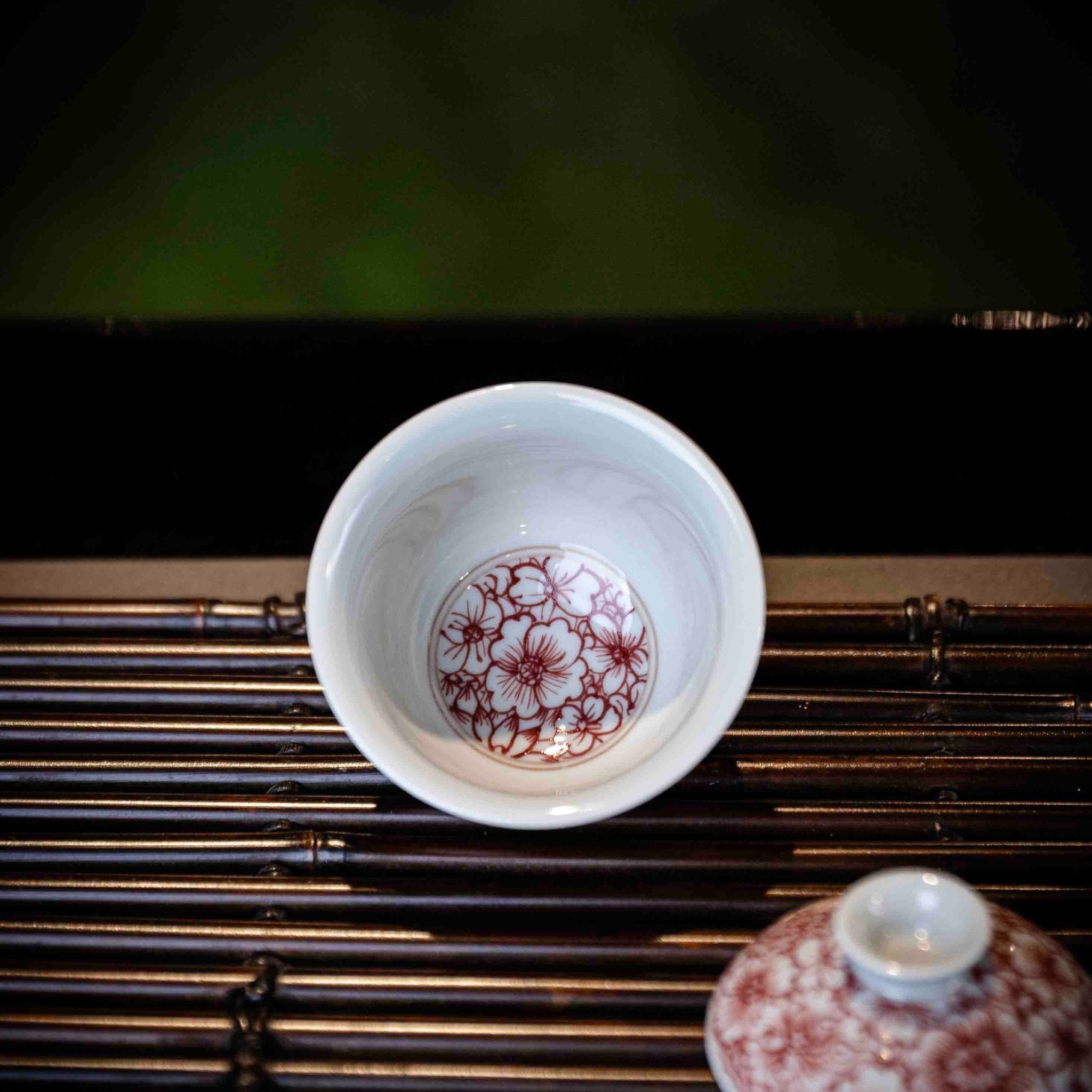 Wan Hua 70cc - Jing De Zhen Porcelain Gaiwan - zycs_China