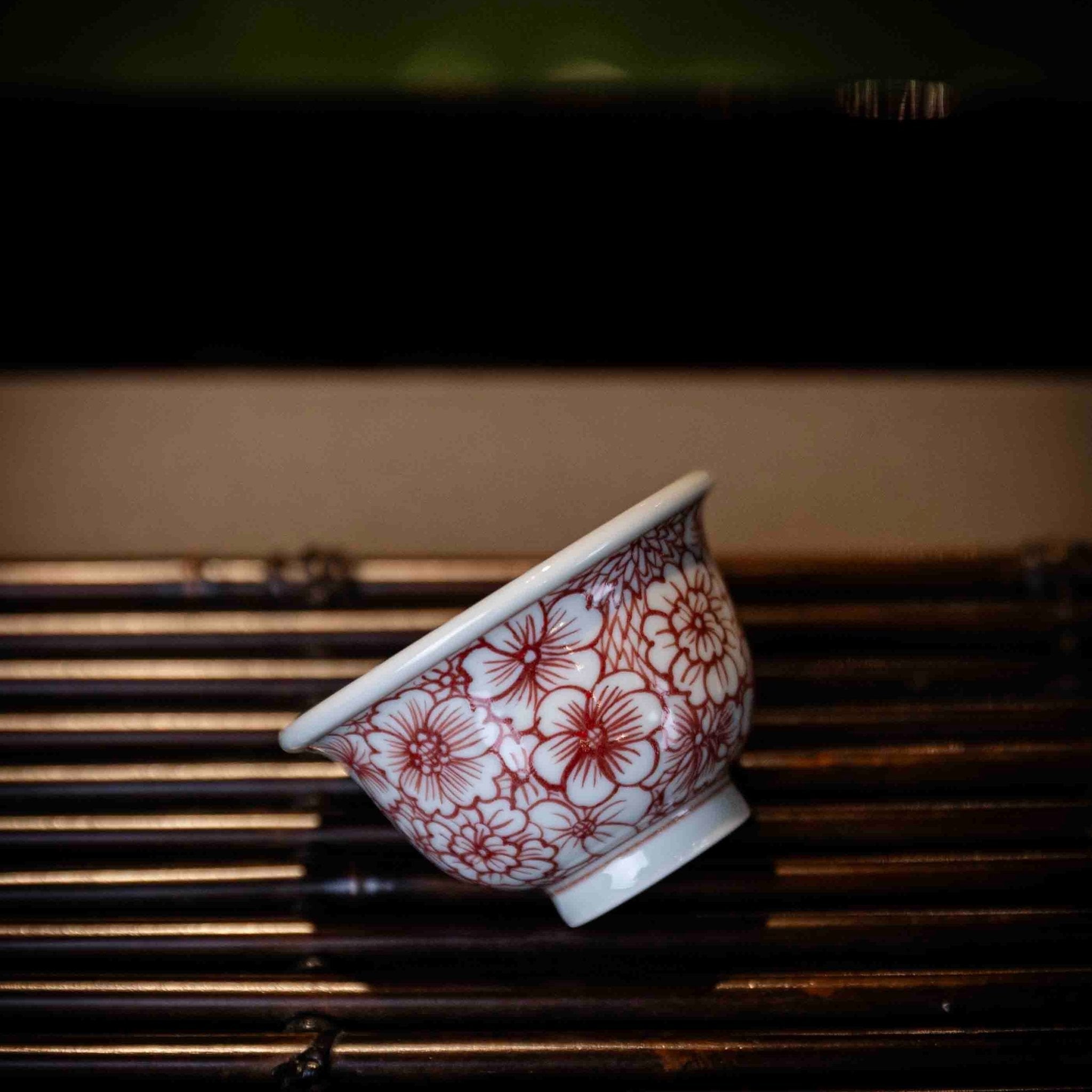 Wan Hua 70cc - Jing De Zhen Porcelain Gaiwan - zycs_China