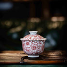 Wan Hua 70cc - Jing De Zhen Porcelain Gaiwan - zycs_China