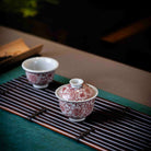 Wan Hua 70cc - Jing De Zhen Porcelain Gaiwan - zycs_China