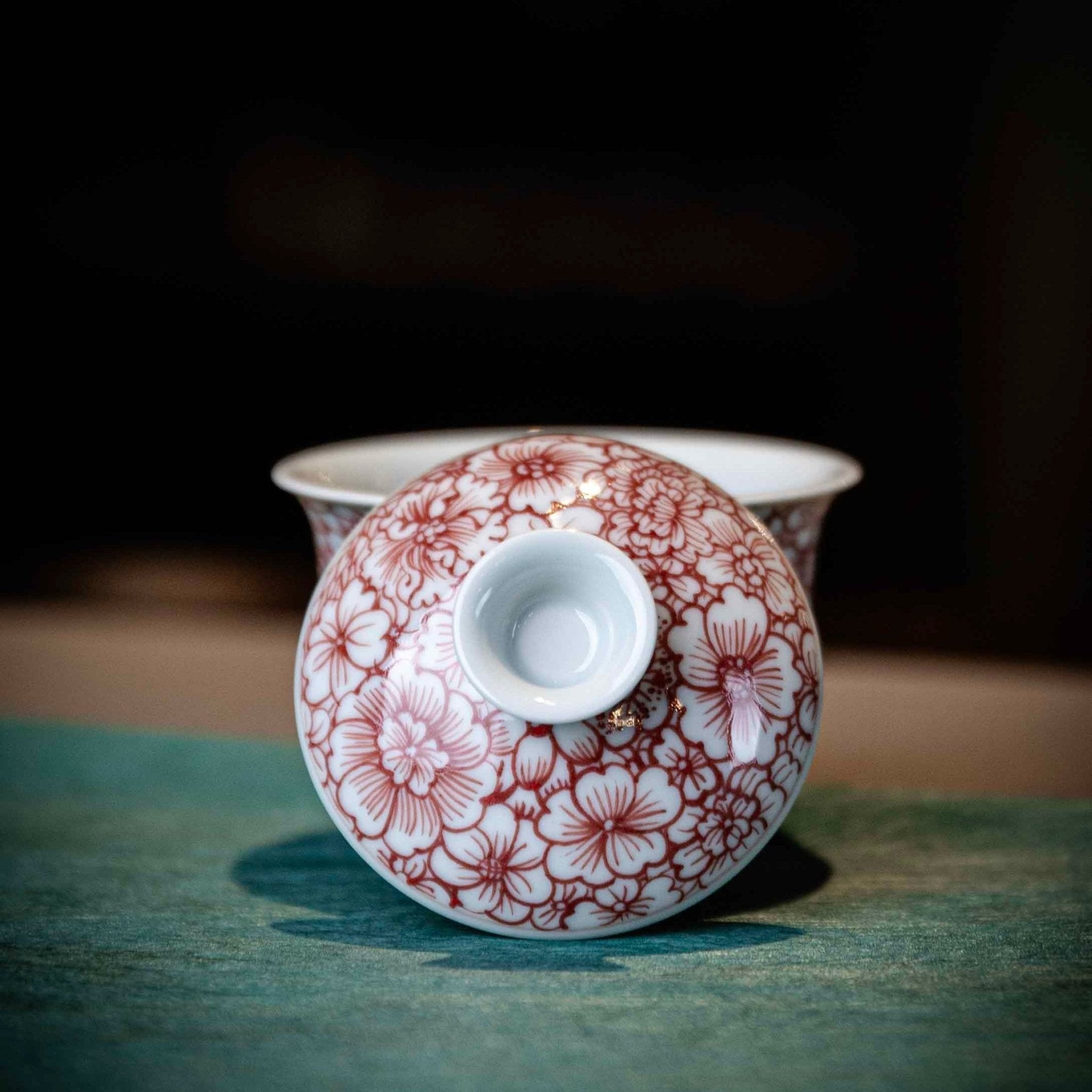 Wan Hua 70cc - Jing De Zhen Porcelain Gaiwan - zycs_China