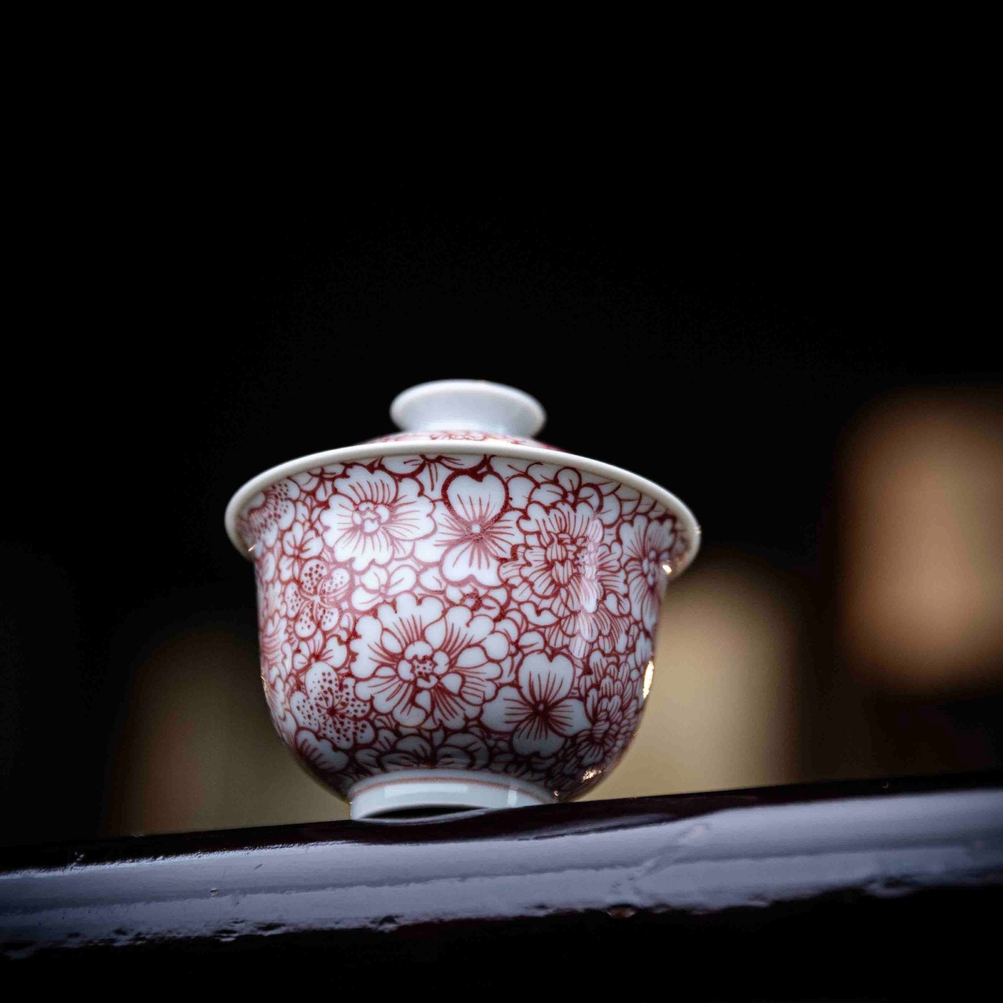 Wan Hua 70cc - Jing De Zhen Porcelain Gaiwan - zycs_China