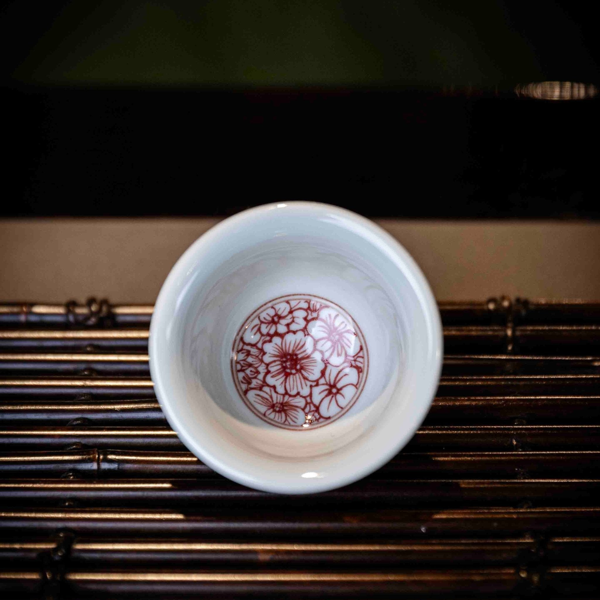 Wan Hua 70cc - Jing De Zhen Porcelain Gaiwan - zycs_China