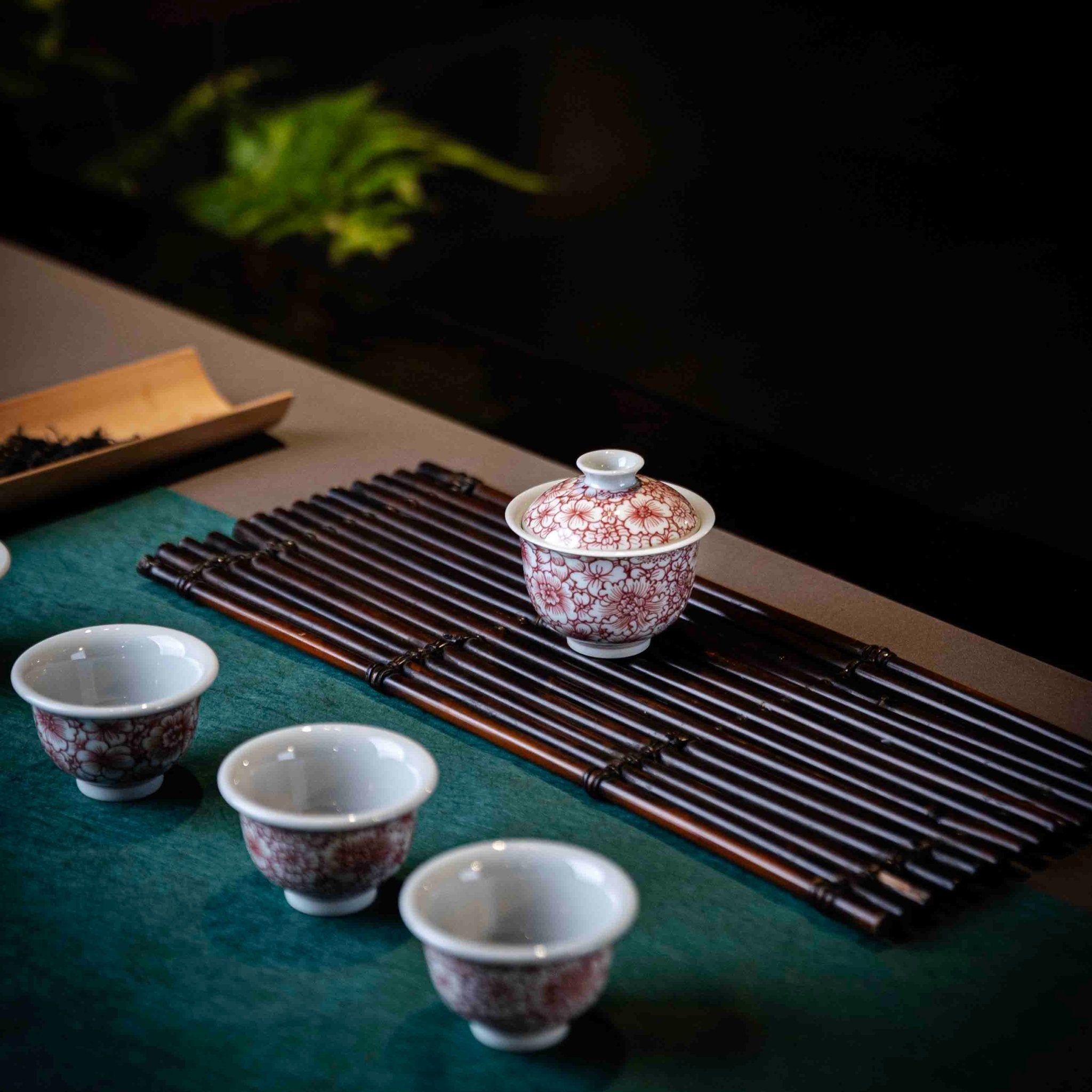 Wan Hua 70cc - Jing De Zhen Porcelain Gaiwan - zycs_China